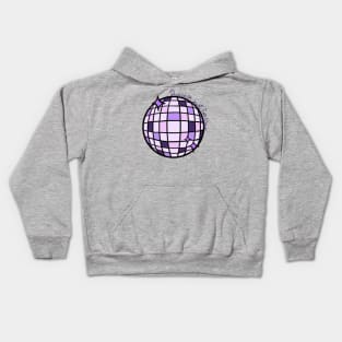 Mirror Ball Disco Ball Kids Hoodie